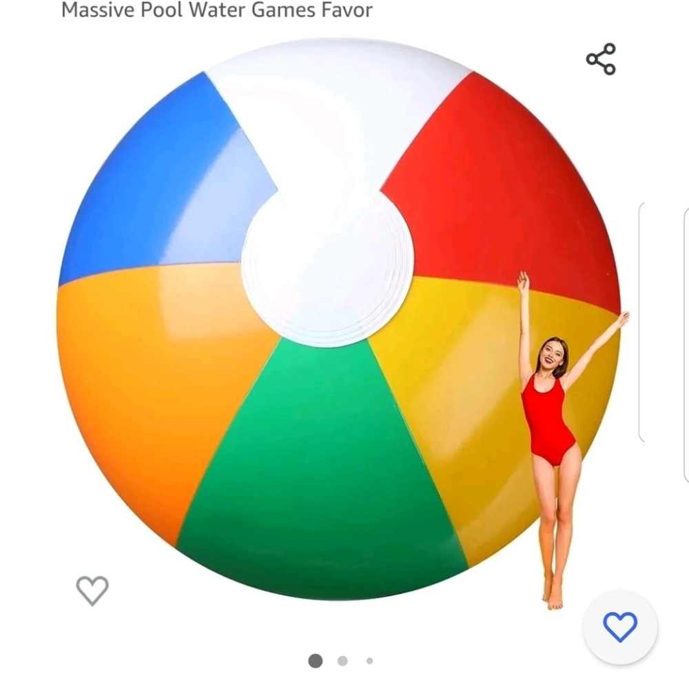 9 ft tall Inflatable Beach Ball